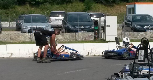 Outdoor Kartbahn